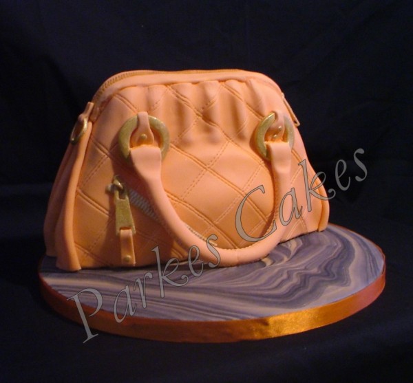 marc jacobs designer handbag cake